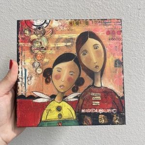 Kelly Rae Roberts 6x6 Art Piece